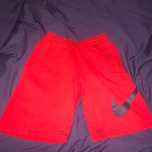 Nike shorts size small fits a median